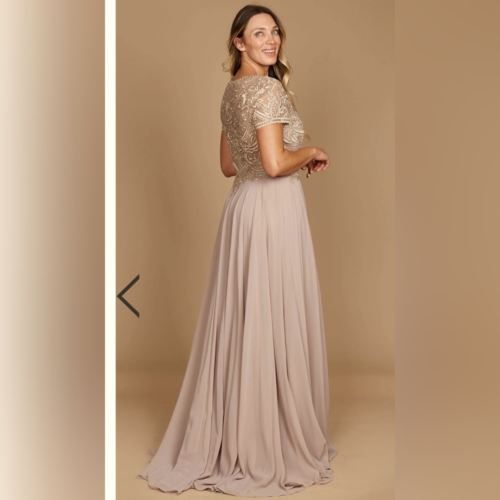 Dylan & Davids Short Sleeve Formal Mother of the Bride Dress